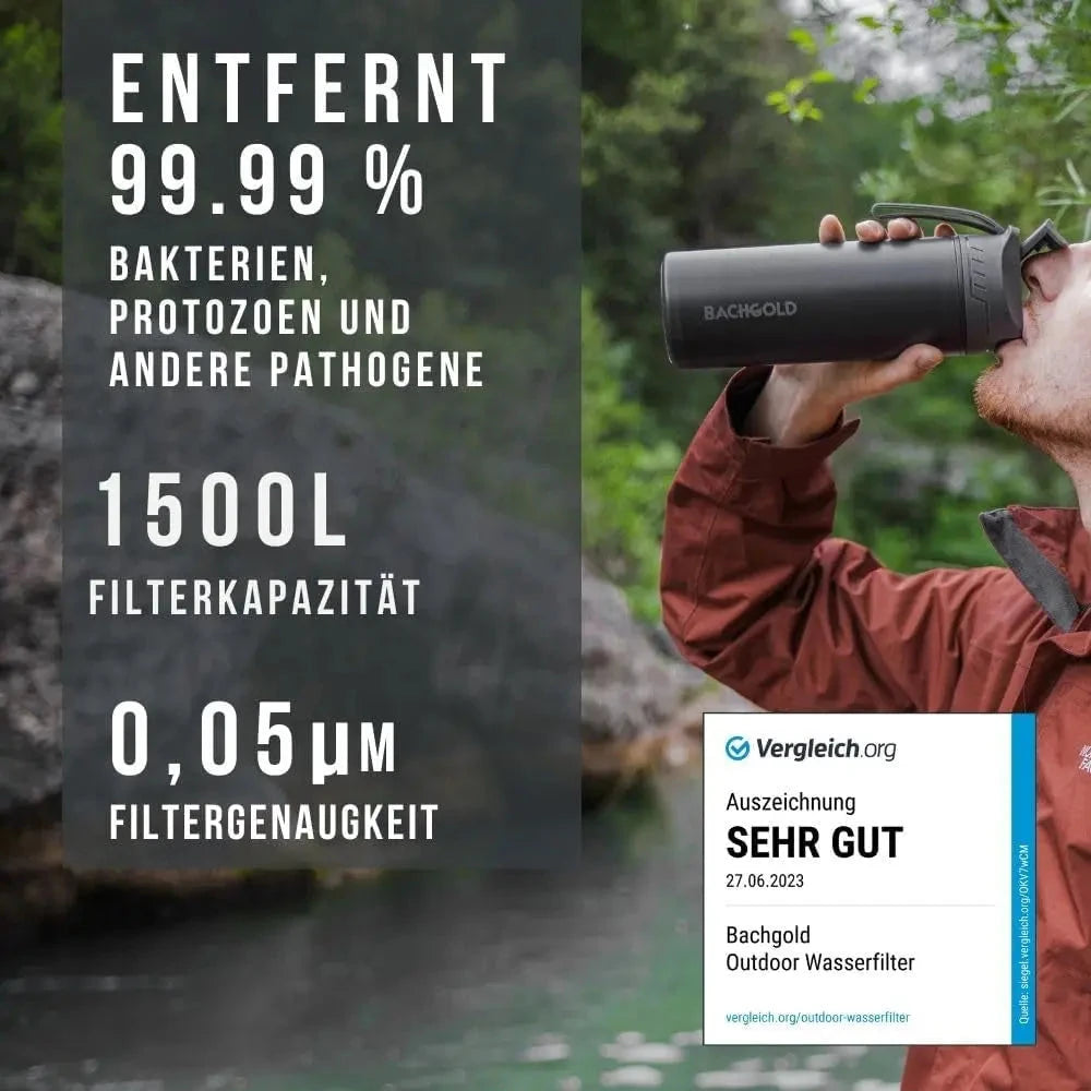 Bachgold Filterflasche