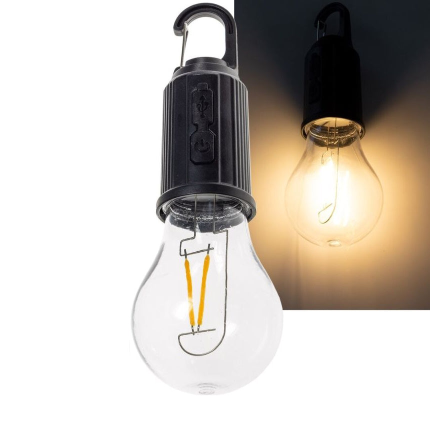 LED-Lampe im Glühbirnen-Design