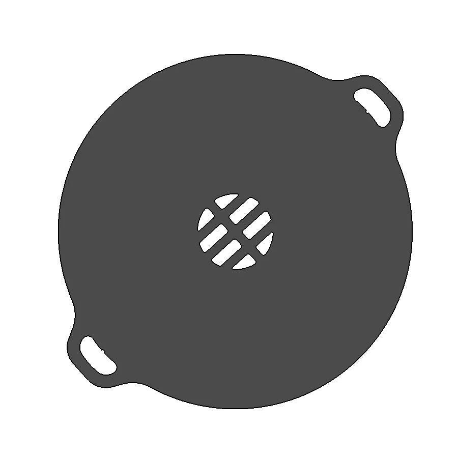 Feuerplatte „Plancha“ für Raketenofen - Outdoorsachen.com