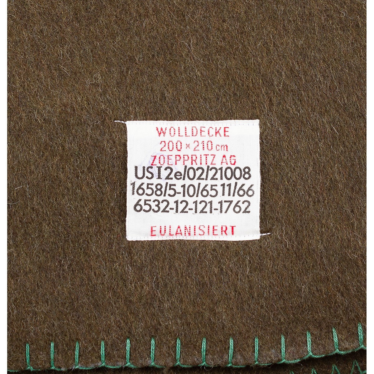 Wolldecke "BUNDESEIGENTUM" Original Armeeware - Outdoorsachen.com