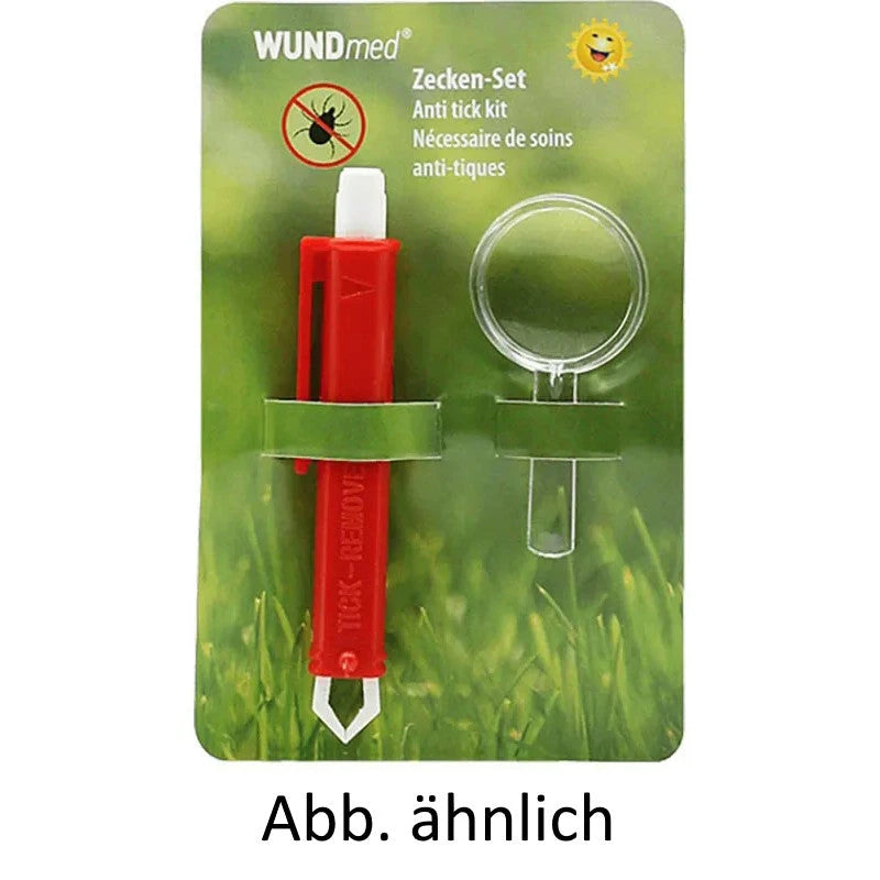 Zeckenzange mit Lupe im Set - Outdoorsachen.com