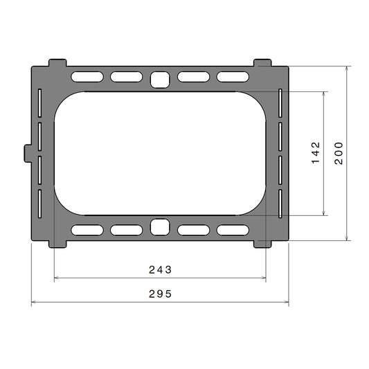 Adapter-Grillrost für Skotti