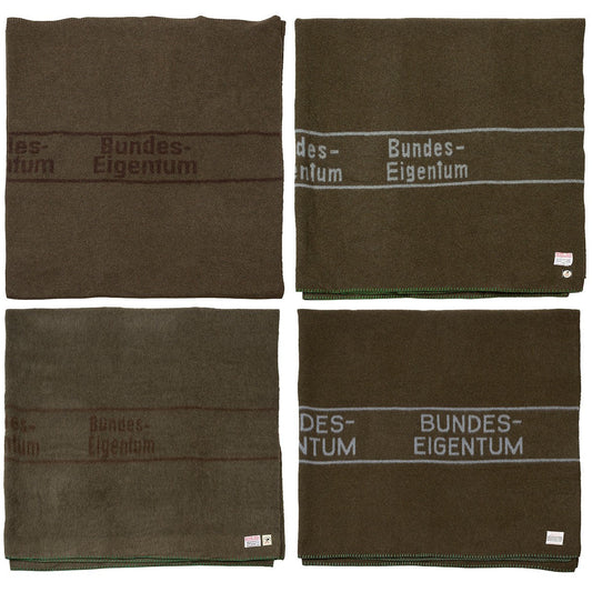 Wolldecke "BUNDESEIGENTUM" Original Armeeware