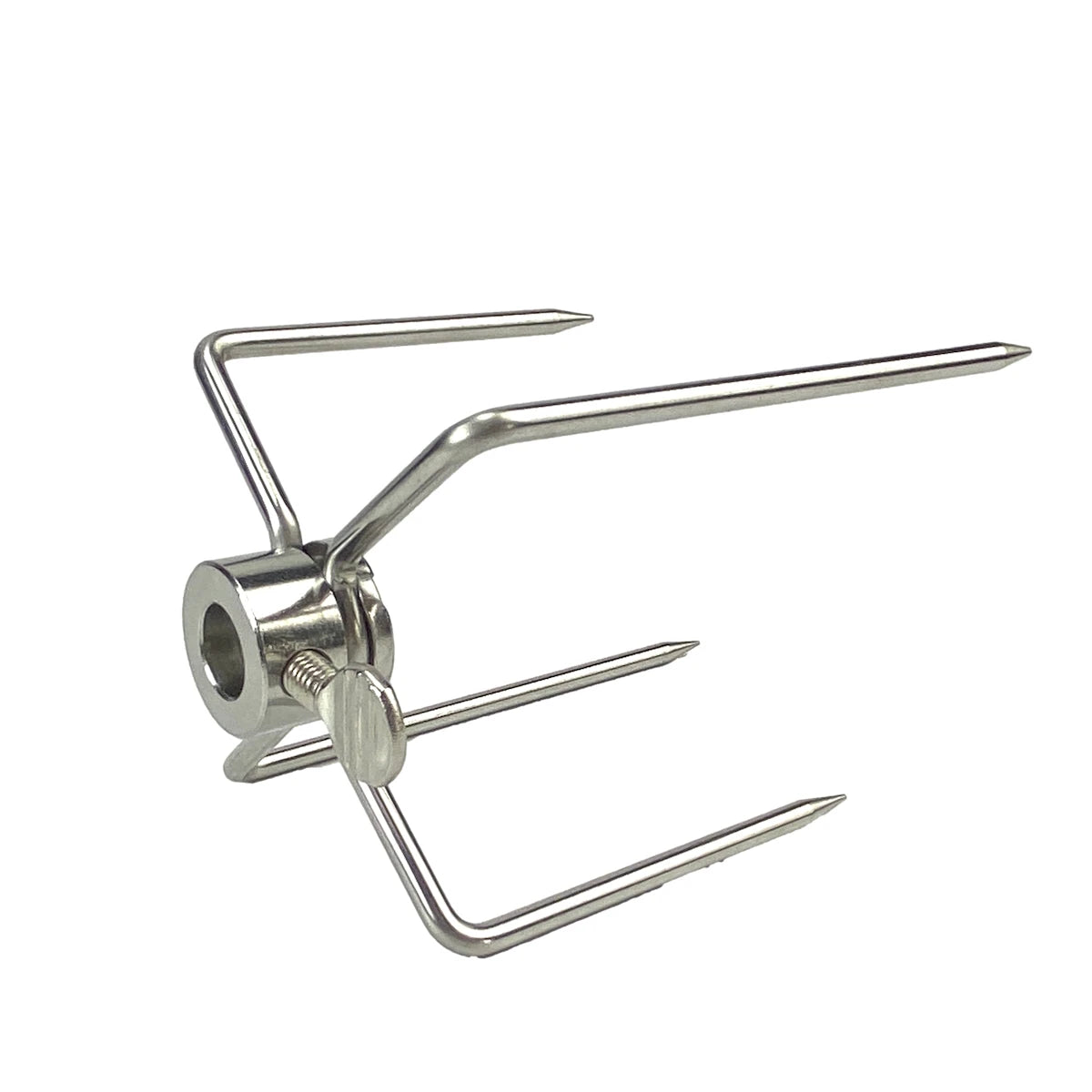 Drehspieß-Halteklammern, 2 Stück