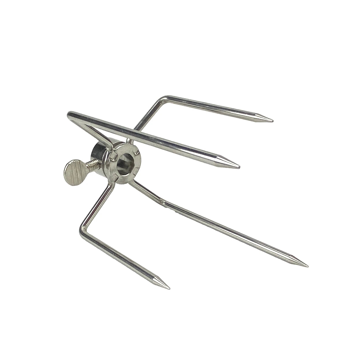 Drehspieß-Halteklammern, 2 Stück