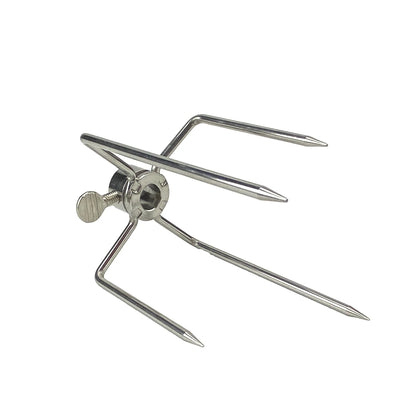 Drehspieß-Halteklammern, 2 Stück