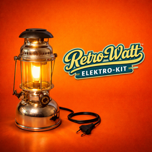 Retro-Watt Elektro-Kit für Starklichtlaternen